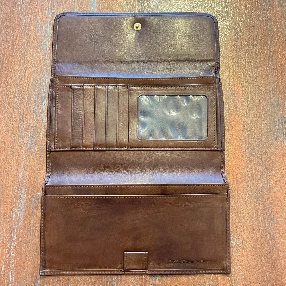 VTG Pacific Grove by Bosca Women's Leather Wallet